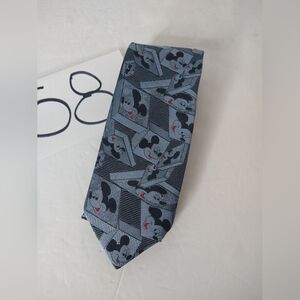 Mickey Mouse Silk Tie Balancine Mens Disney World Disneyland The Tie Works